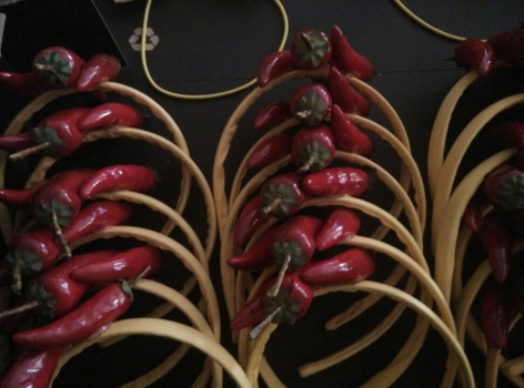 TUC čelenka a motýlek