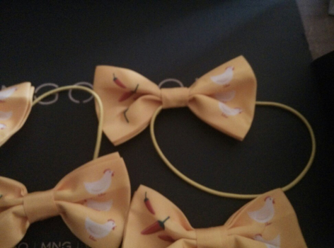 TUC čelenka a motýlek