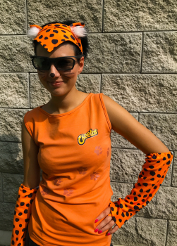 ouška a návleky Cheetos