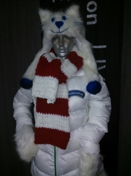 kočičky čepice, rukavice, ocásky a šály